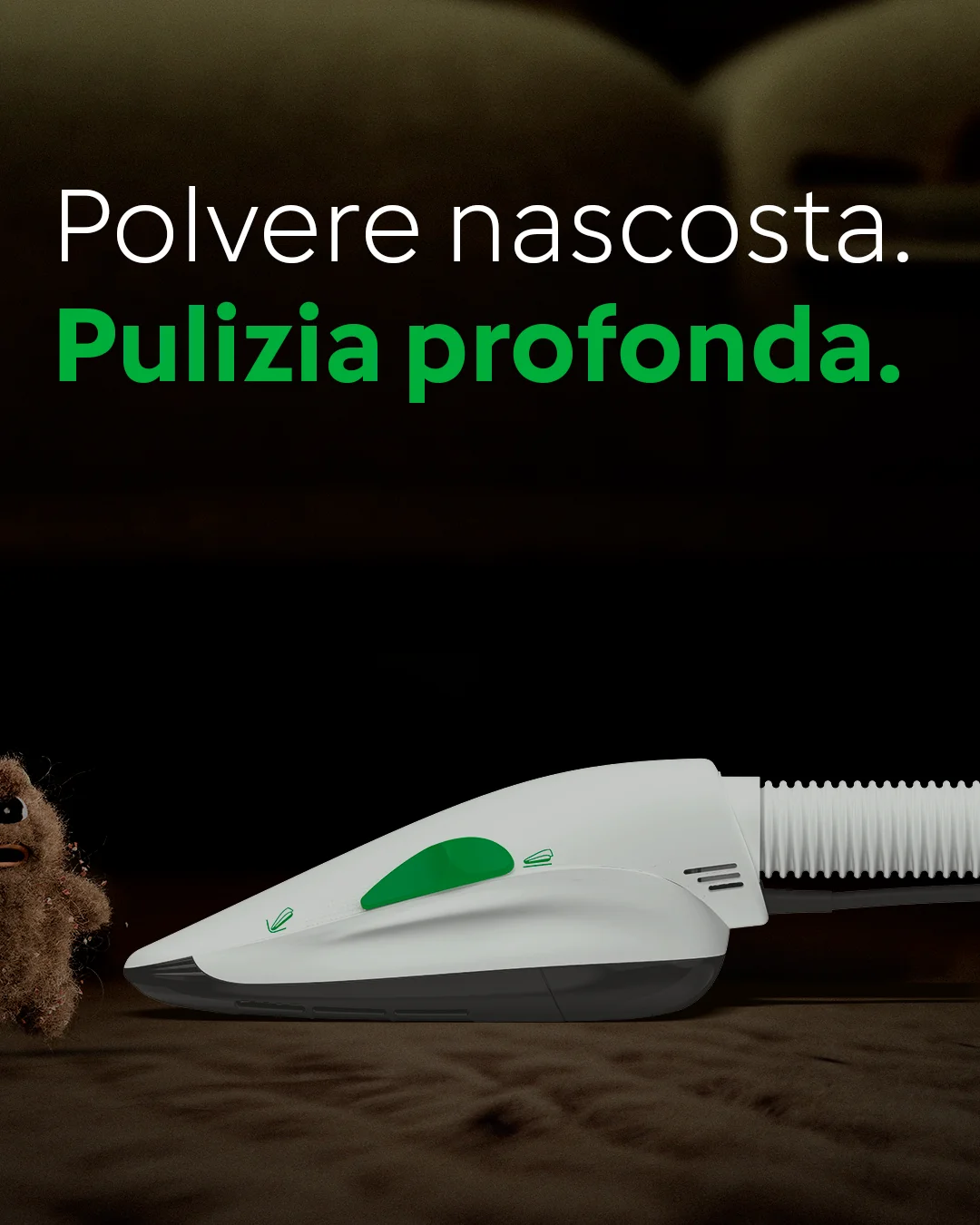 Folletto PB7s – pulizia profonda di divani e materassi